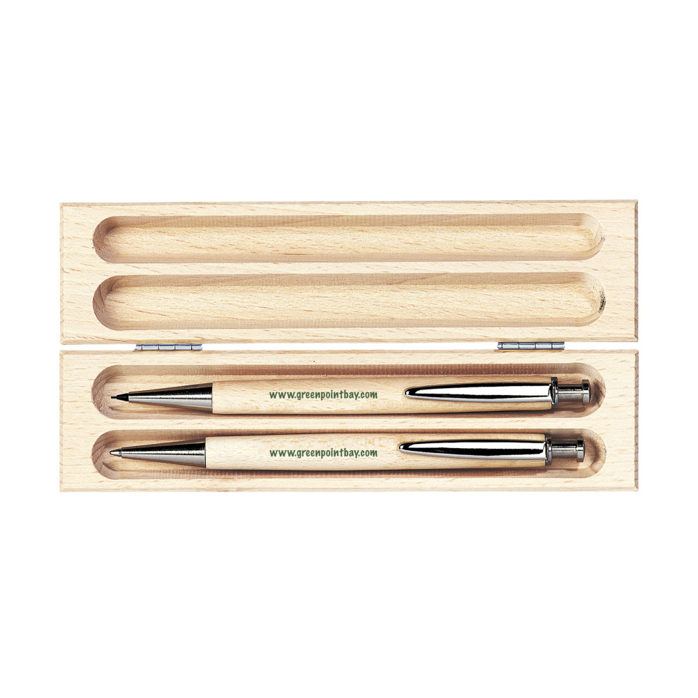 Logo trade promotional merchandise picture of: NovaSet writing set