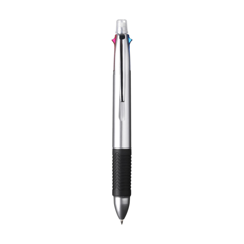 Logo trade business gifts image of: Quintet 5-in-1 pen pencil