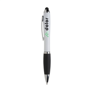 Logo trade promotional merchandise picture of: Athos Colour Touch stylus pen