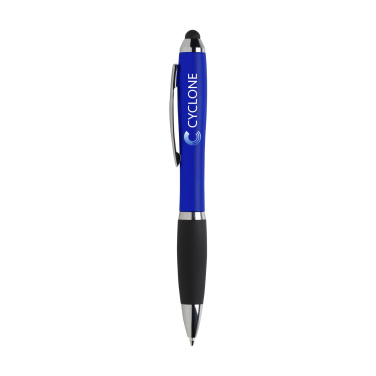 Logo trade promotional gifts image of: Athos Colour Touch stylus pen