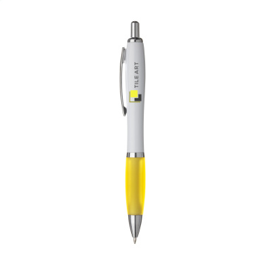 Logo trade promotional item photo of: Athos White pen