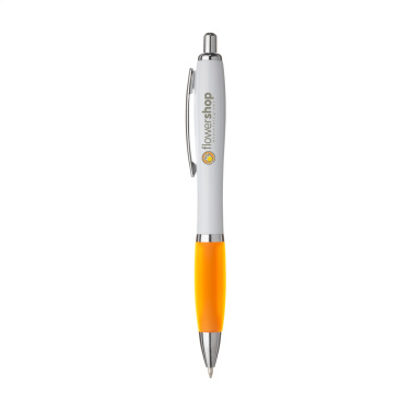 Logotrade promotional product image of: Athos White pen