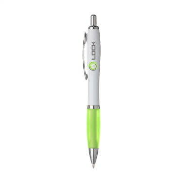 Logo trade promotional product photo of: Athos White pen