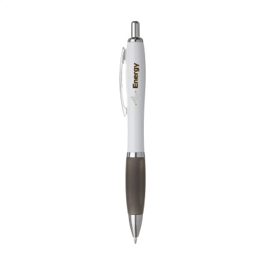 Logo trade promotional giveaways picture of: Athos White pen