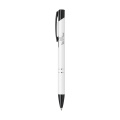 Ebony Rubberised pen, white