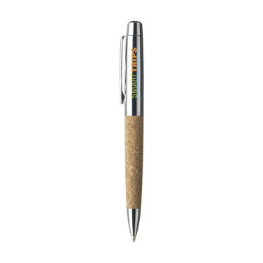 Logo trade promotional gifts image of: Cork Pen Set