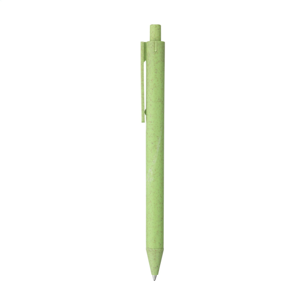 Logo trade promotional products image of: Wheat-Cycled wheat straw pen