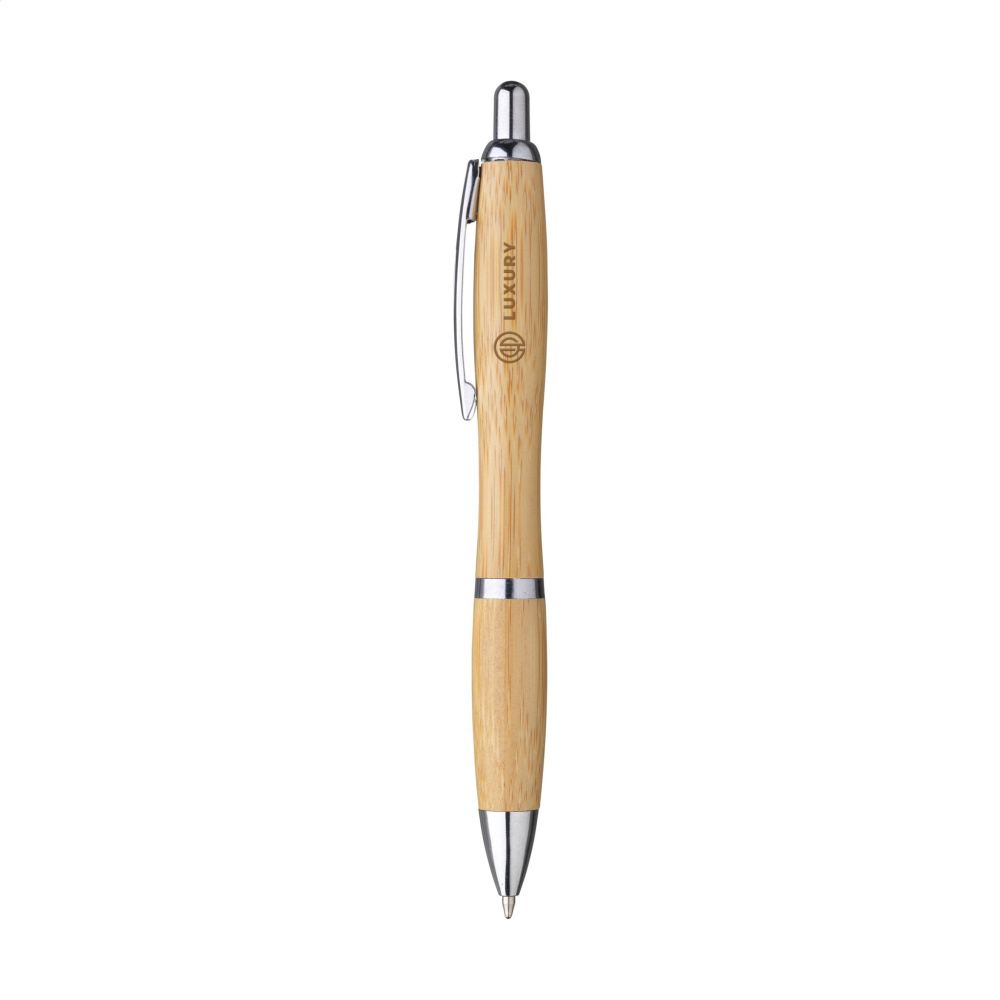 Logo trade promotional gifts image of: Athos Bamboo pen