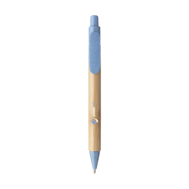 Logo trade promotional items picture of: Bamboo Wheat Pen wheat straw ballpoint pen