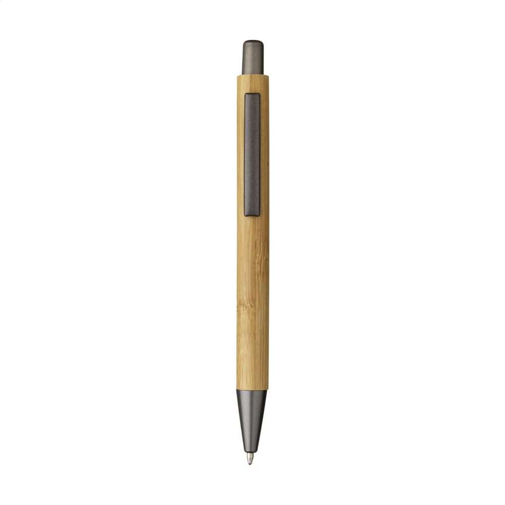 Logo trade corporate gifts image of: Sento Bamboo pen