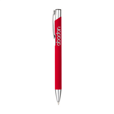 Logotrade promotional merchandise picture of: Ebony Soft Touch pen