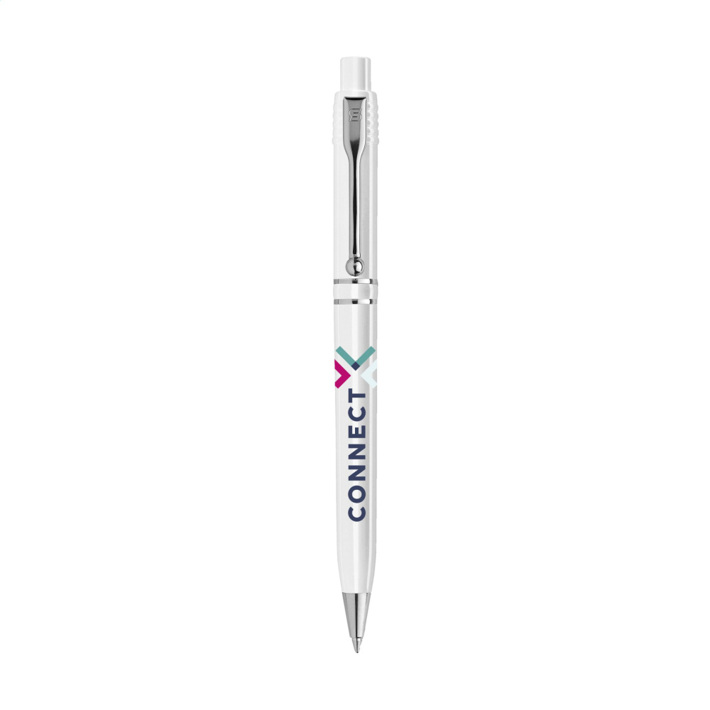 Logo trade promotional product photo of: Stilolinea Raja Chrome Recycled pen