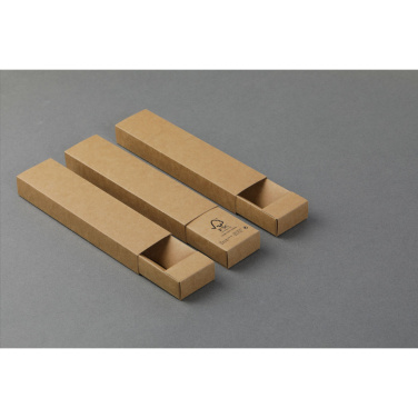 Logo trade corporate gift photo of: Gift Box Kraft Paper gift packaging