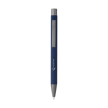 Logo trade promotional items picture of: Brady Soft Touch Recycled Alu pens