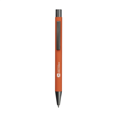 Logotrade promotional merchandise picture of: Brady Soft Touch Recycled Alu pens