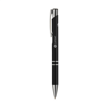 Logo trade promotional gifts picture of: Ebony Recycled Alu pens