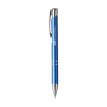 Logo trade promotional item photo of: Ebony Recycled Alu pens