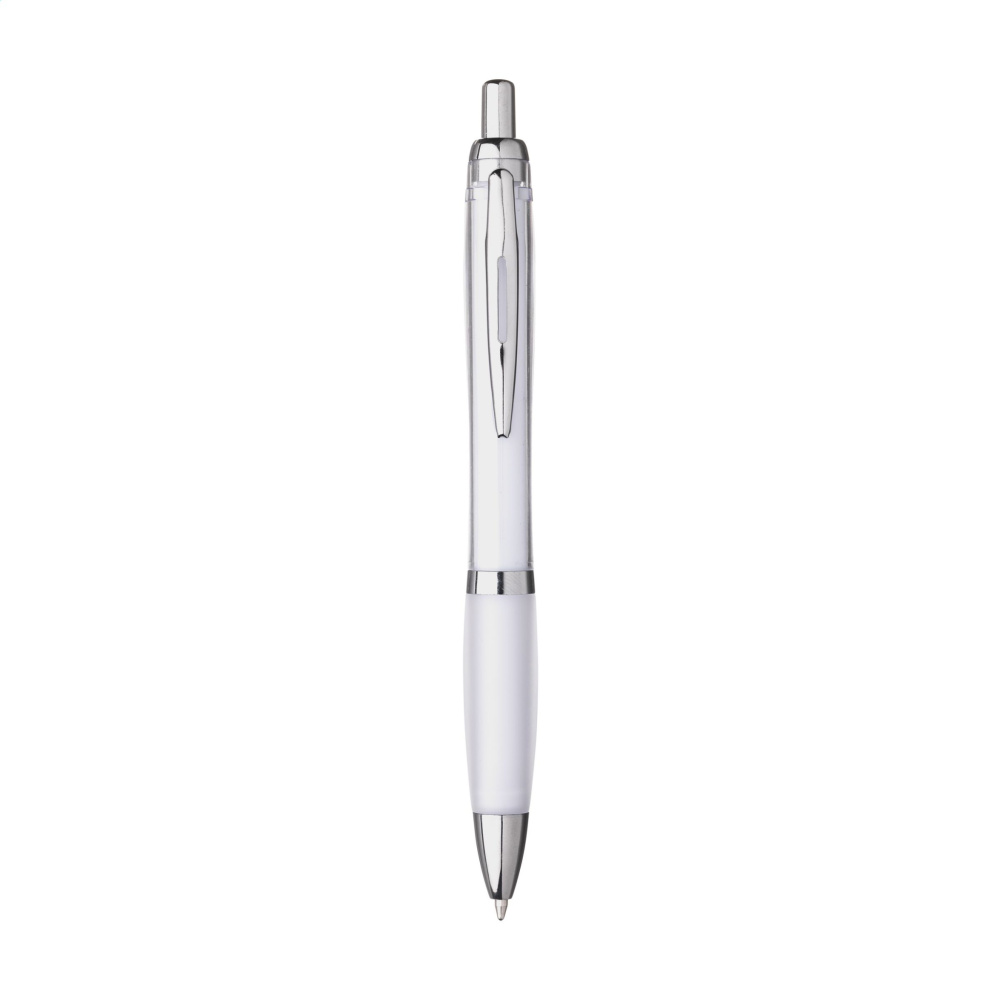 Logo trade corporate gifts picture of: Athos Solid GRS Recycled ABS pen