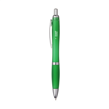 Logotrade advertising products photo of: Athos Solid GRS Recycled ABS pen