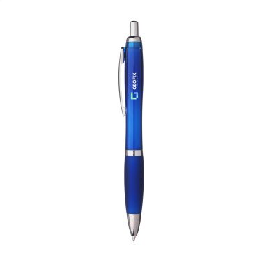 Logotrade promotional merchandise image of: Athos Solid GRS Recycled ABS pen