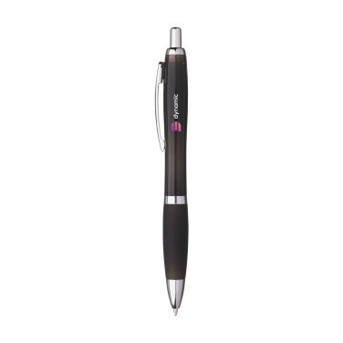 Logo trade promotional items picture of: Athos Solid GRS Recycled ABS pen