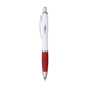 Logo trade corporate gifts picture of: Athos Trans GRS Recycled ABS pen