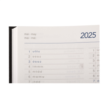 Logo trade promotional item photo of: Eurodirect Balacron diary A5 4-languages