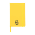 Pocket Paper Notebook A5, yellow