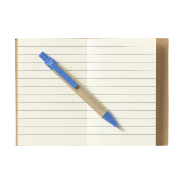 Logo trade corporate gifts image of: RecycleNote-S Paper notebook