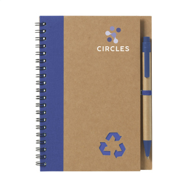 Logotrade promotional items photo of: Recycle Note-L Paper notebook