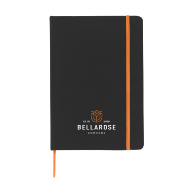 Logotrade promotional giveaway image of: BlackNote A5 Paper notebook