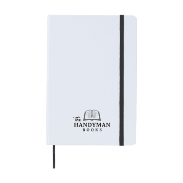 Logo trade corporate gifts picture of: WhiteNote A5 Paper notebook