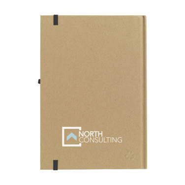 Logo trade promotional giveaways picture of: Pocket ECO Paper A5 notebook