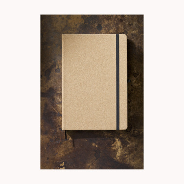 Logo trade promotional gifts picture of: CorkNote A5 Paper notebook