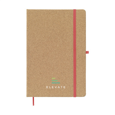 Logo trade promotional gifts picture of: CorkNote A5 Paper notebook