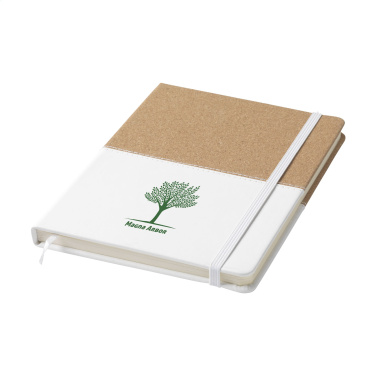 Logotrade promotional merchandise picture of: Journal Cork Paper Notebook