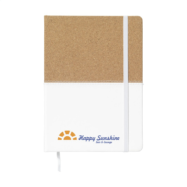 Logotrade promotional item picture of: Journal Cork Paper Notebook