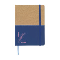 Journal Cork Paper Notebook, blue