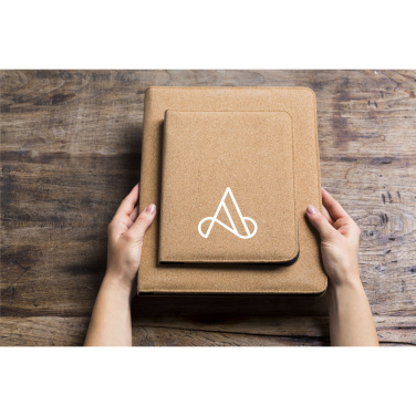 Logo trade promotional gifts image of: Eco Conference Cork A4 document folder