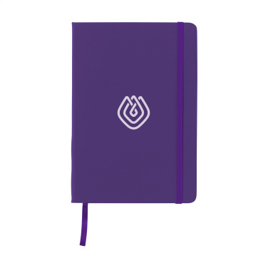 Logo trade promotional items image of: BudgetNote A5 Blanc Paper notebook