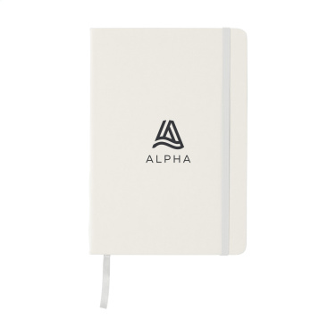 Logo trade business gift photo of: BudgetNote A5 Blanc Paper notebook