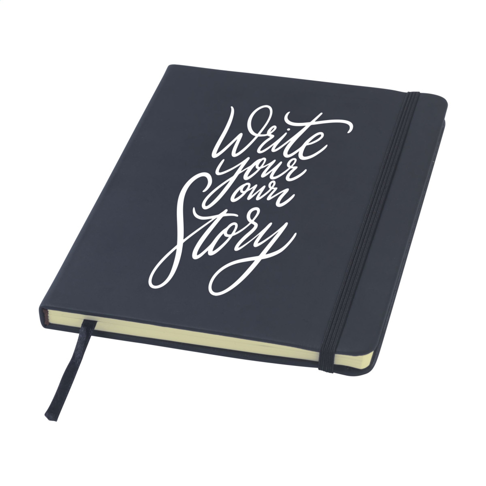 Logo trade corporate gift photo of: BudgetNote A5 Lines Paper Notebook