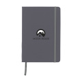 BudgetNote A5 Lines Paper Notebook, grey