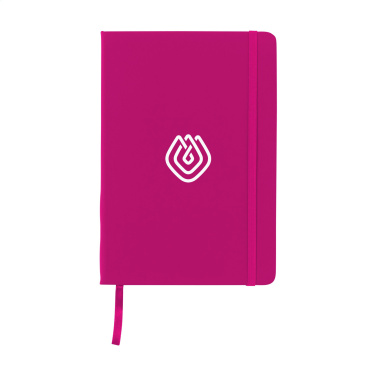 Logo trade promotional merchandise image of: BudgetNote A5 Lines Paper Notebook