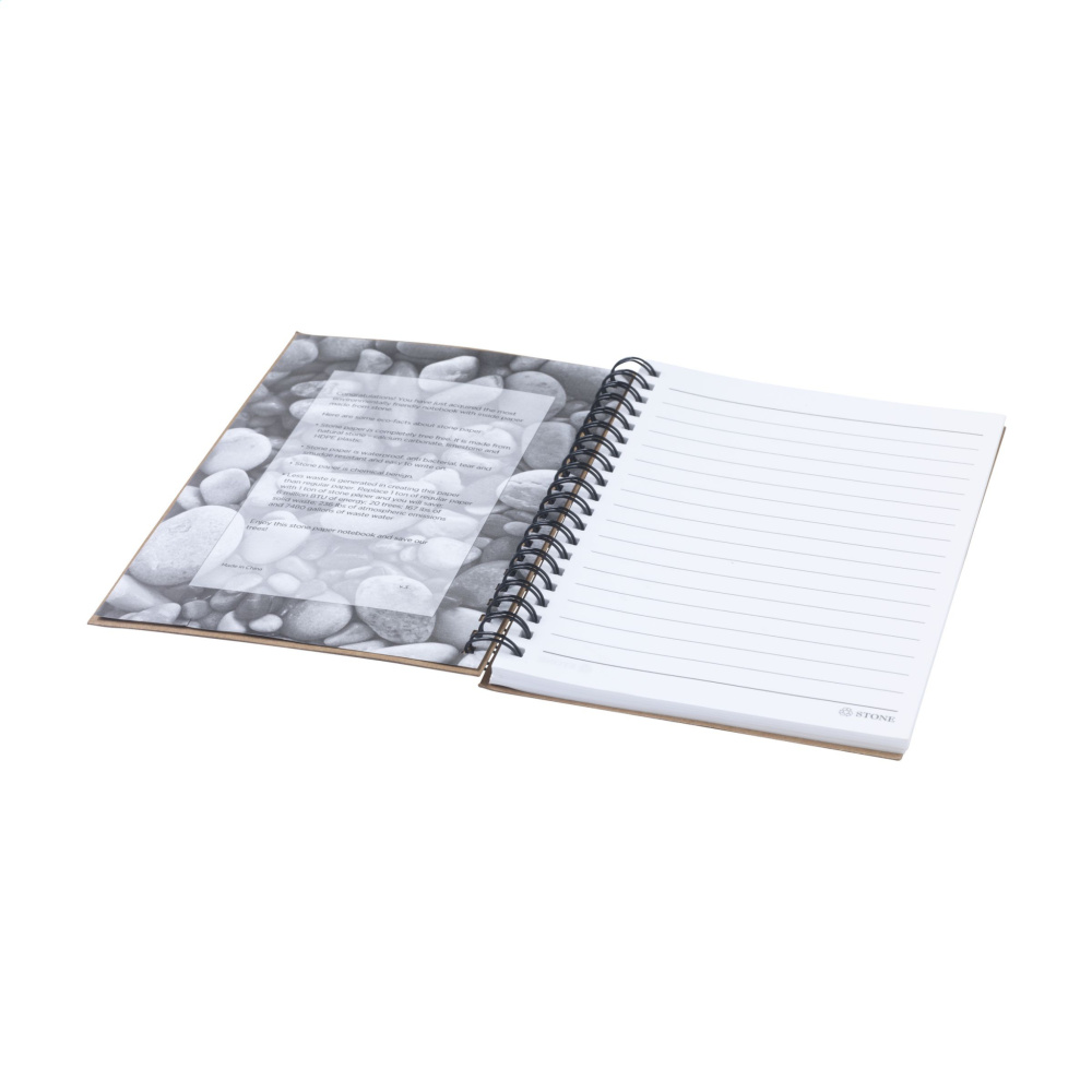 Logo trade corporate gift photo of: StonePaper Notebook