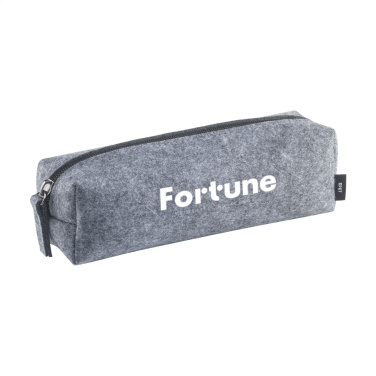 Logotrade promotional gift picture of: Pencil Case GRS RPET Felt