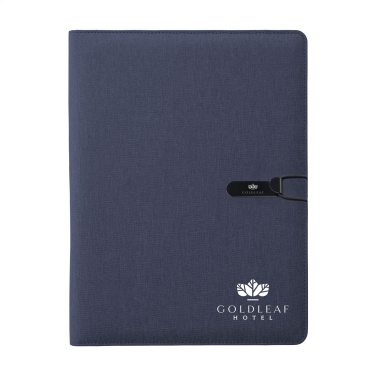 Logo trade promotional products image of: Quest Portfolio RCS RPET A4  document folder