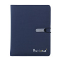 Quest Portfolio RPET A5 document folder, blue