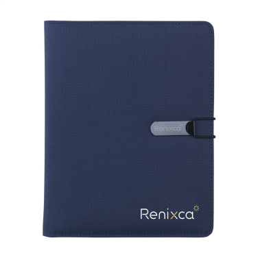 Logo trade advertising products image of: Quest Portfolio RPET A5 document folder