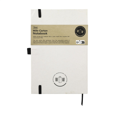 Logotrade advertising products photo of: Milk-Carton Paper Notebook A5